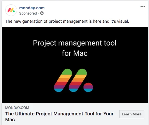 Un mensaje de Twitter basado en una CTA.