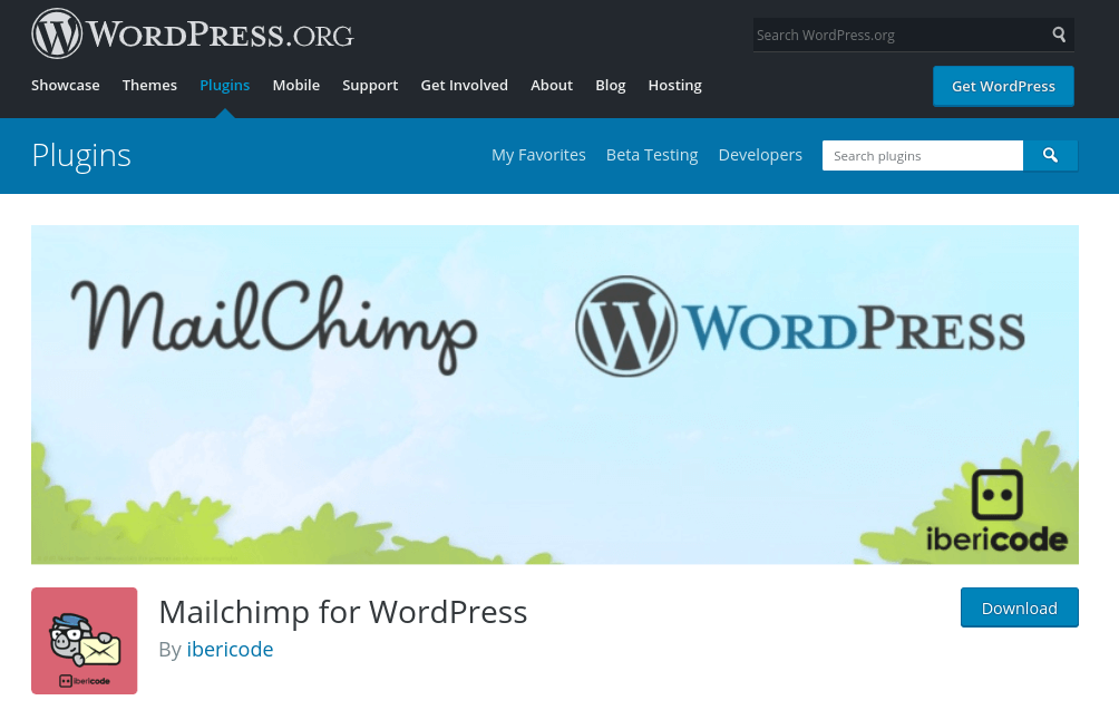 The WordPress MailChimp plugin.