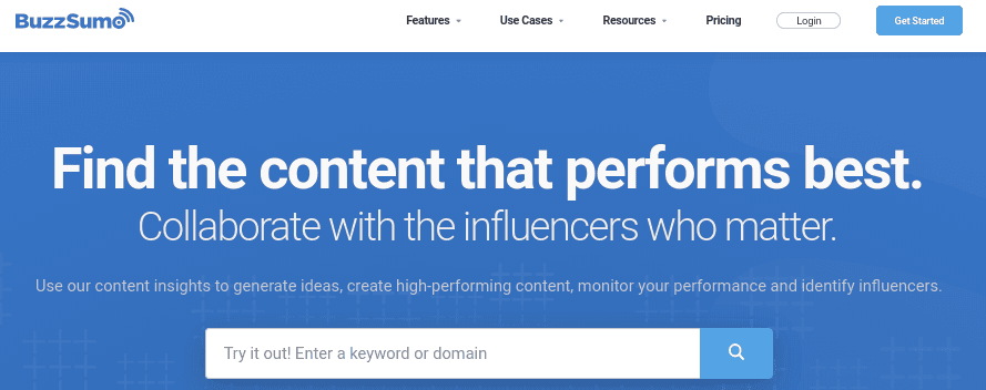 A ferramenta Headline Analyzer do BuzzSumo.