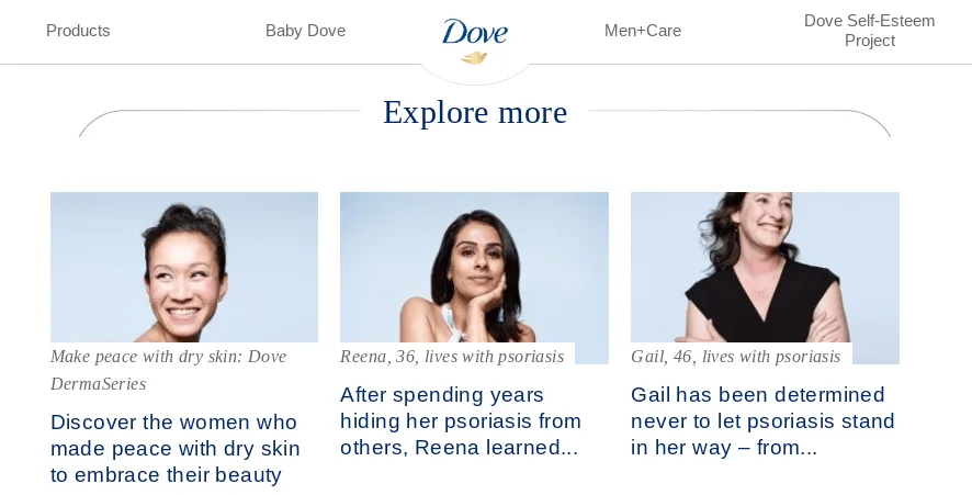 Dove blogs.