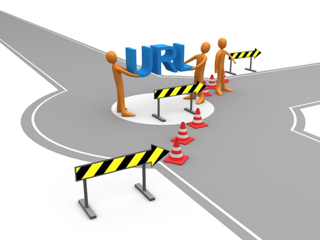 URL redirect