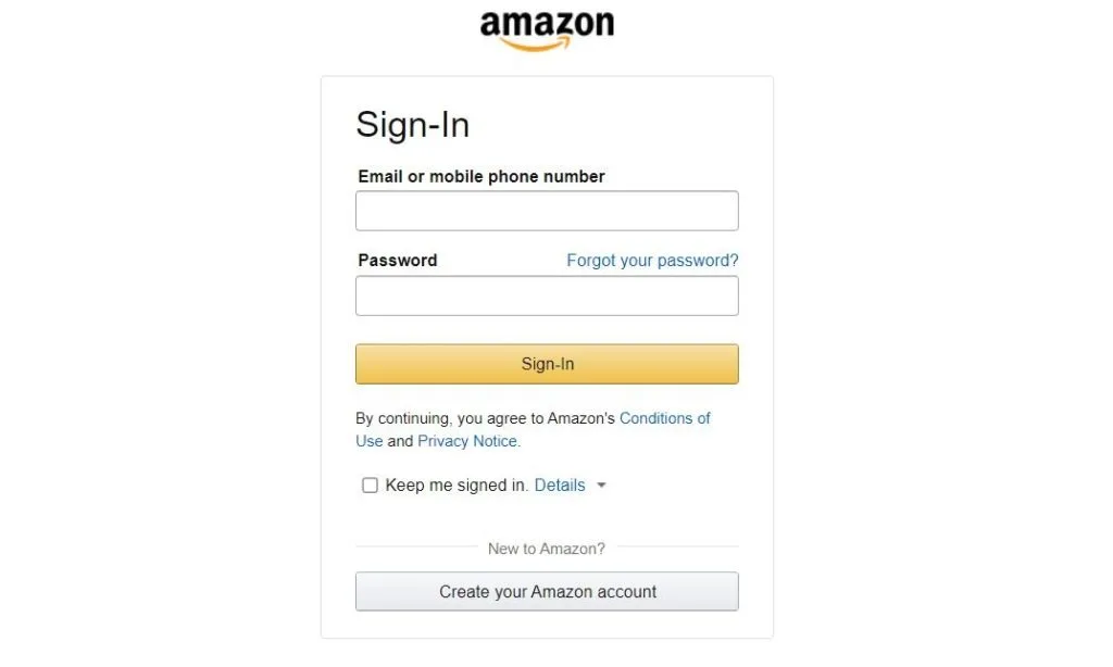 S'inscrire au programme d'affiliation Amazon