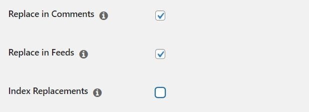 Comment appliquer des remplacements à vos commentaires et à vos flux ?