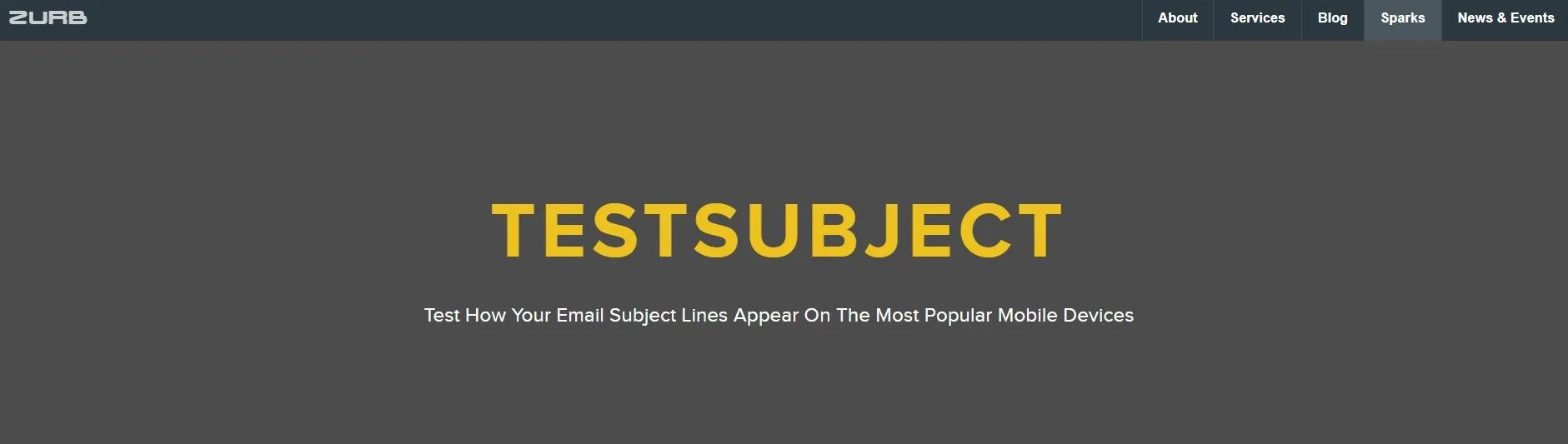 TestSubject by Zurb
