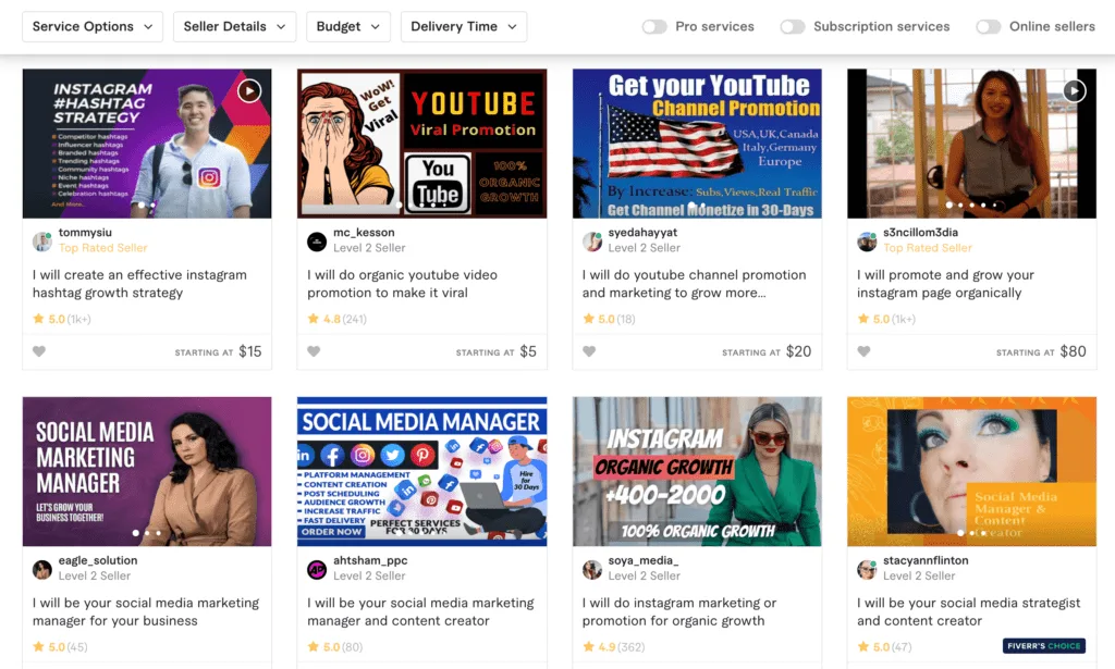 O gerenciamento de mídia social é uma tarefa de terceirização acessível. 