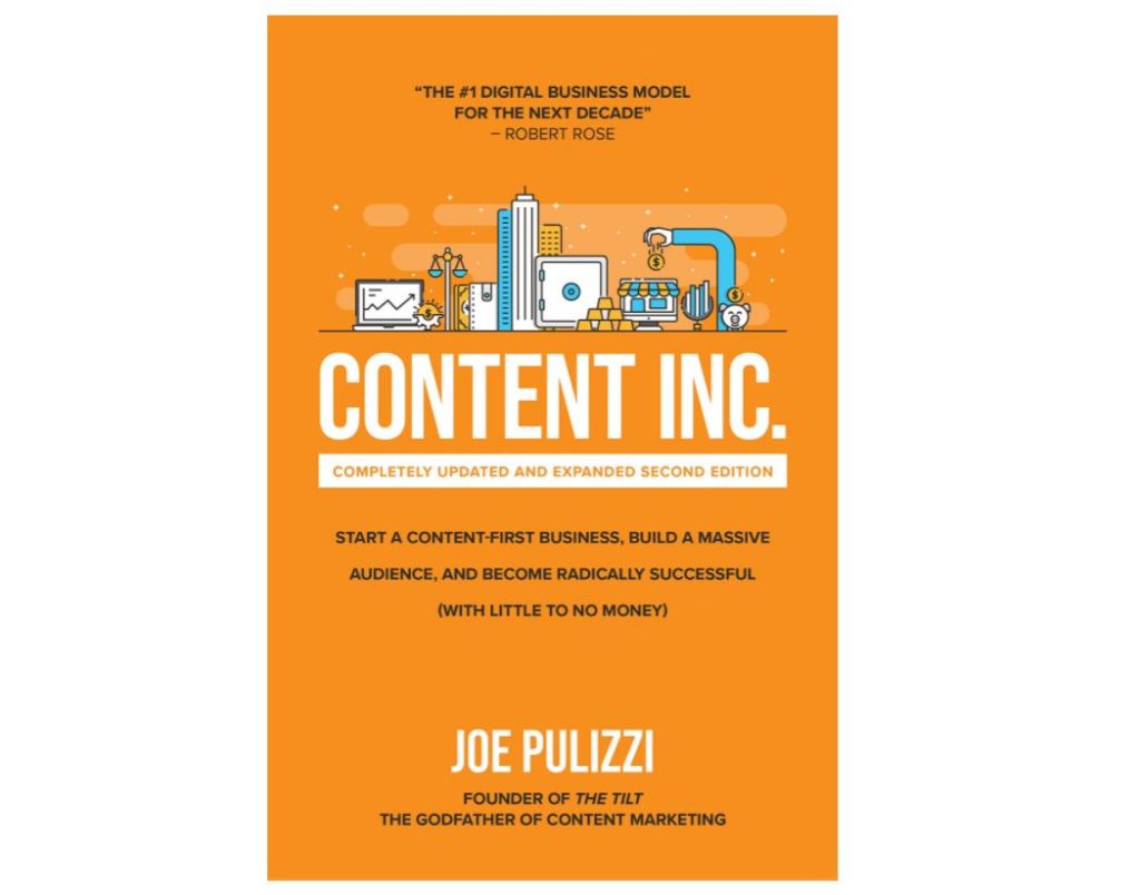 Content Inc. by Joe Pulizzi - Pretty Links Top Pick Affiliate Marketing Books
