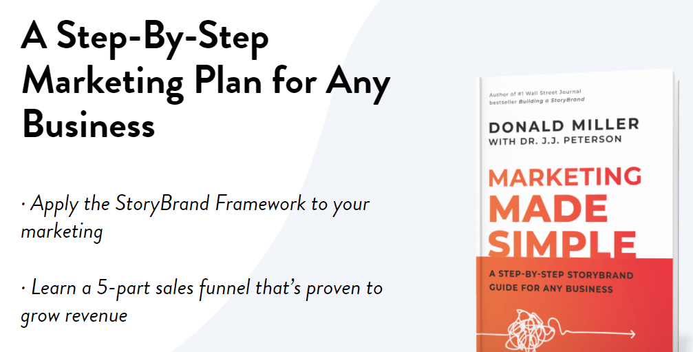 Marketing Made Simple by Donald Miller - Pretty Links Top Pick Affiliate Marketing Books