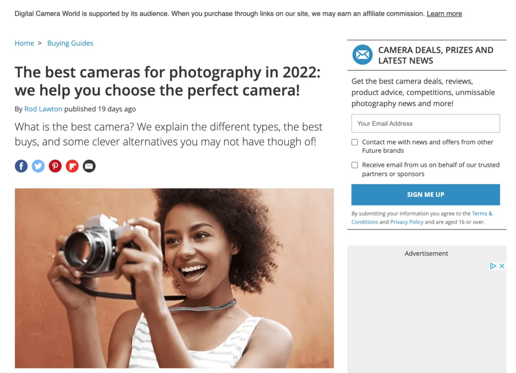 Produkt-Roundups können Ihnen helfen, Ihren ersten Verkauf zu tätigen. 