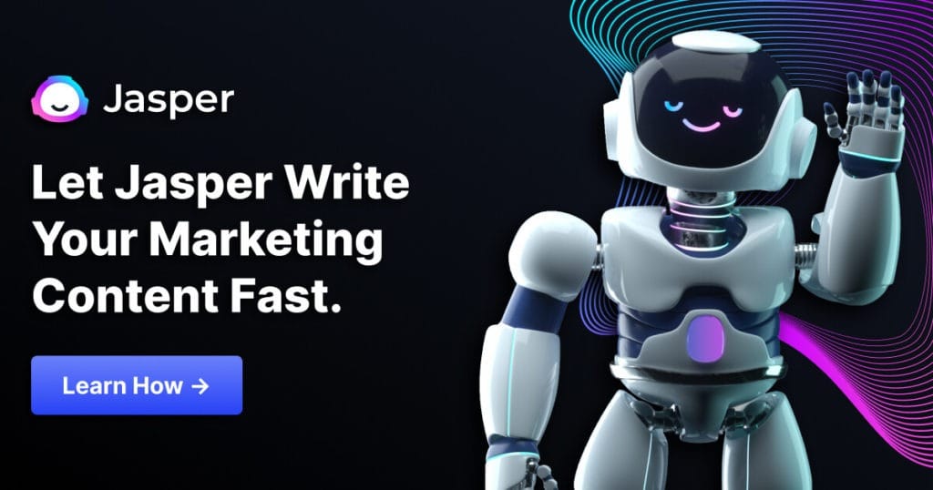 Jasper - artificial intelligence writing tool 