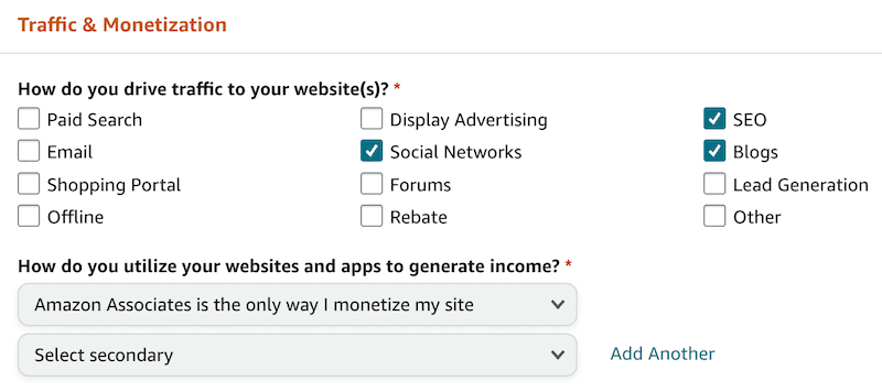 Traffic generation methods