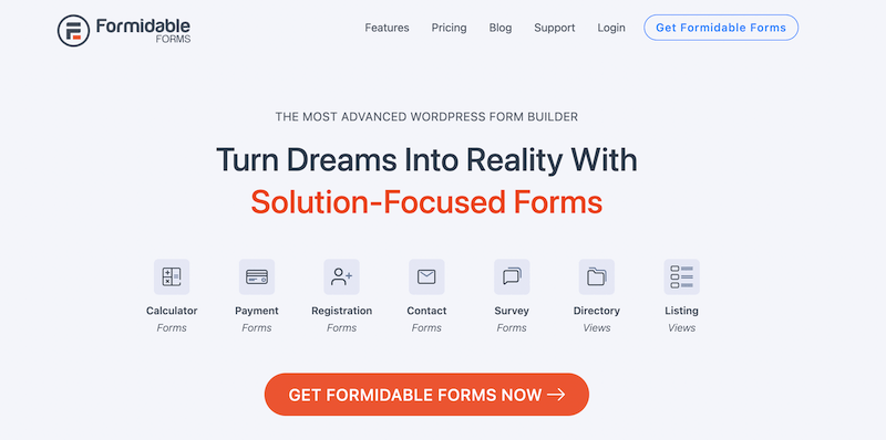 Build effective landing pages using the Formidable Forms WordPress plugin