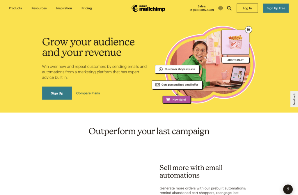 Mailchimp email marketing tool