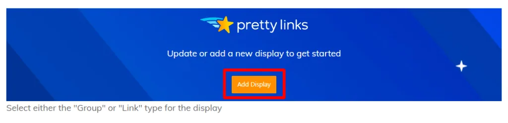 Add Product Display button