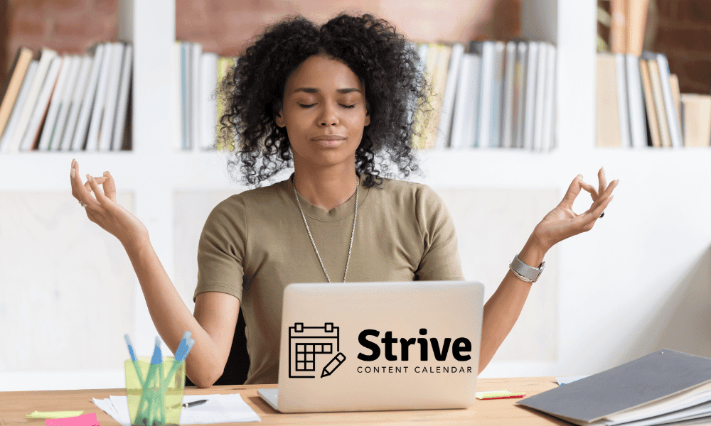 Gestion de blog sans souci avec le calendrier de contenu Strive 