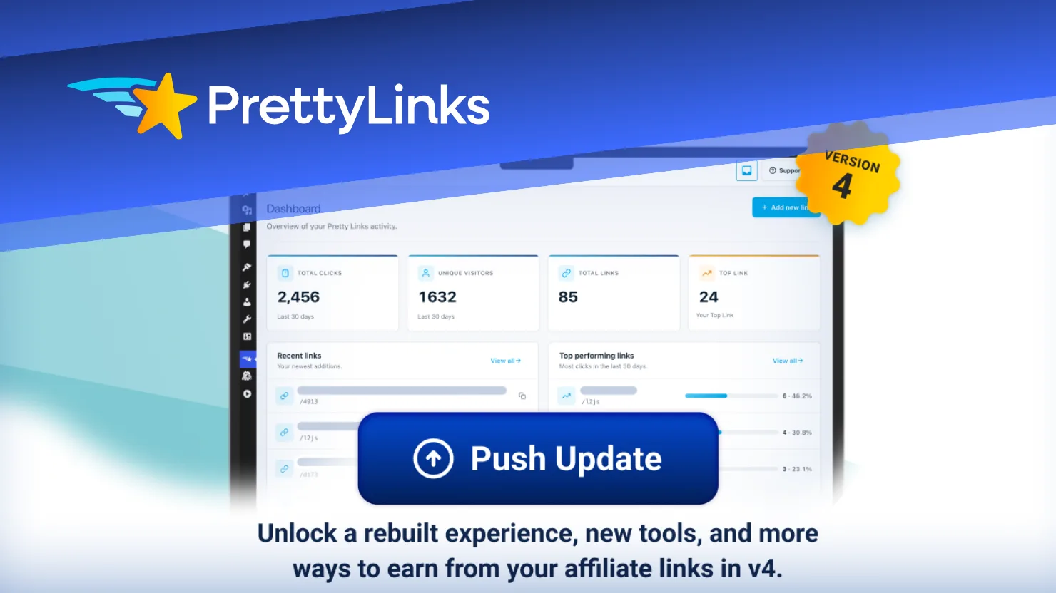 What’s New in PrettyLinks v4 — from a Full Refresh to 3 New Add-Ons and So Much More!