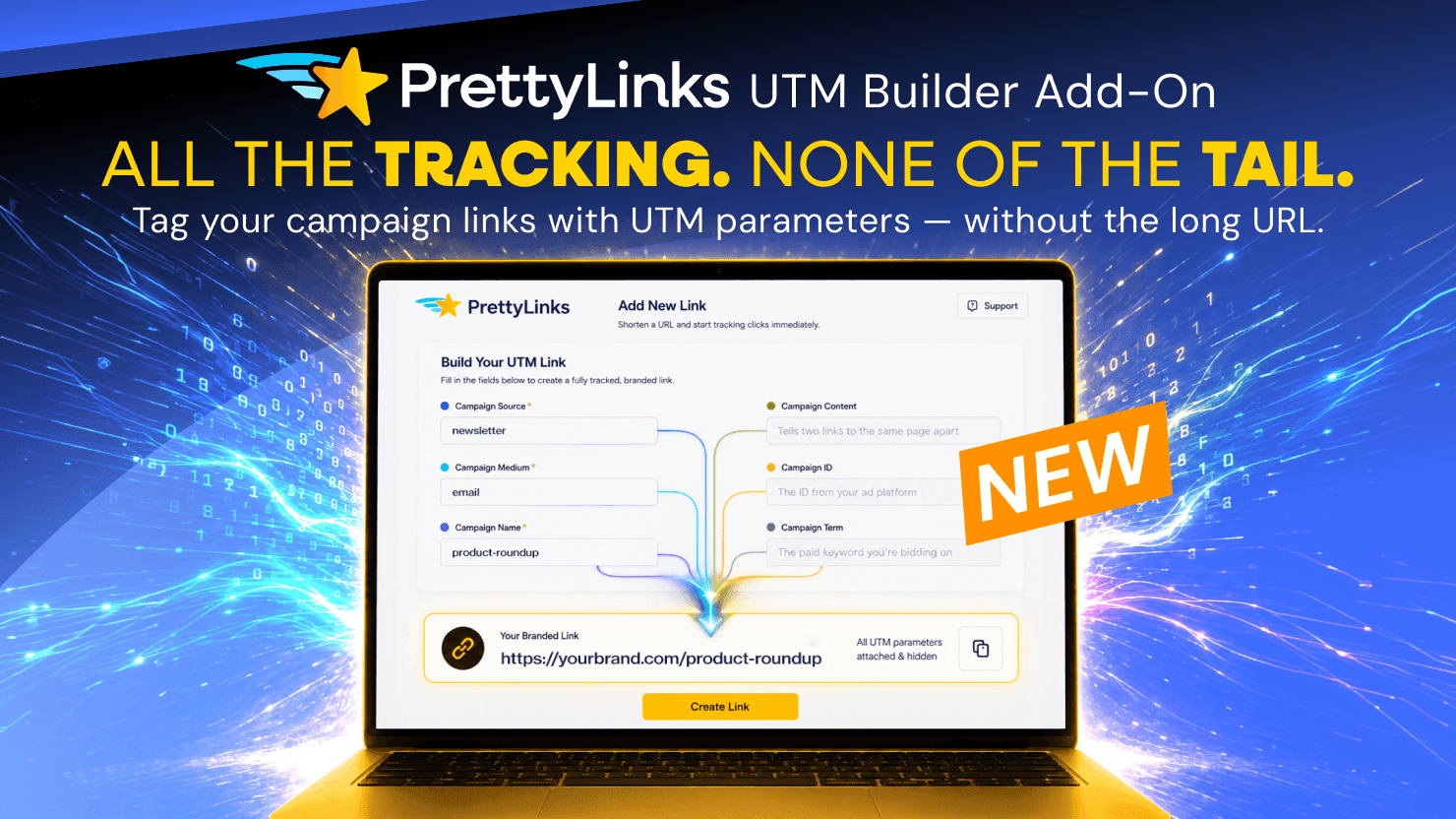 Le NOUVEAU générateur d'UTM PrettyLinks : un suivi complet de vos campagnes sur un lien que vous partagerez vraiment !
